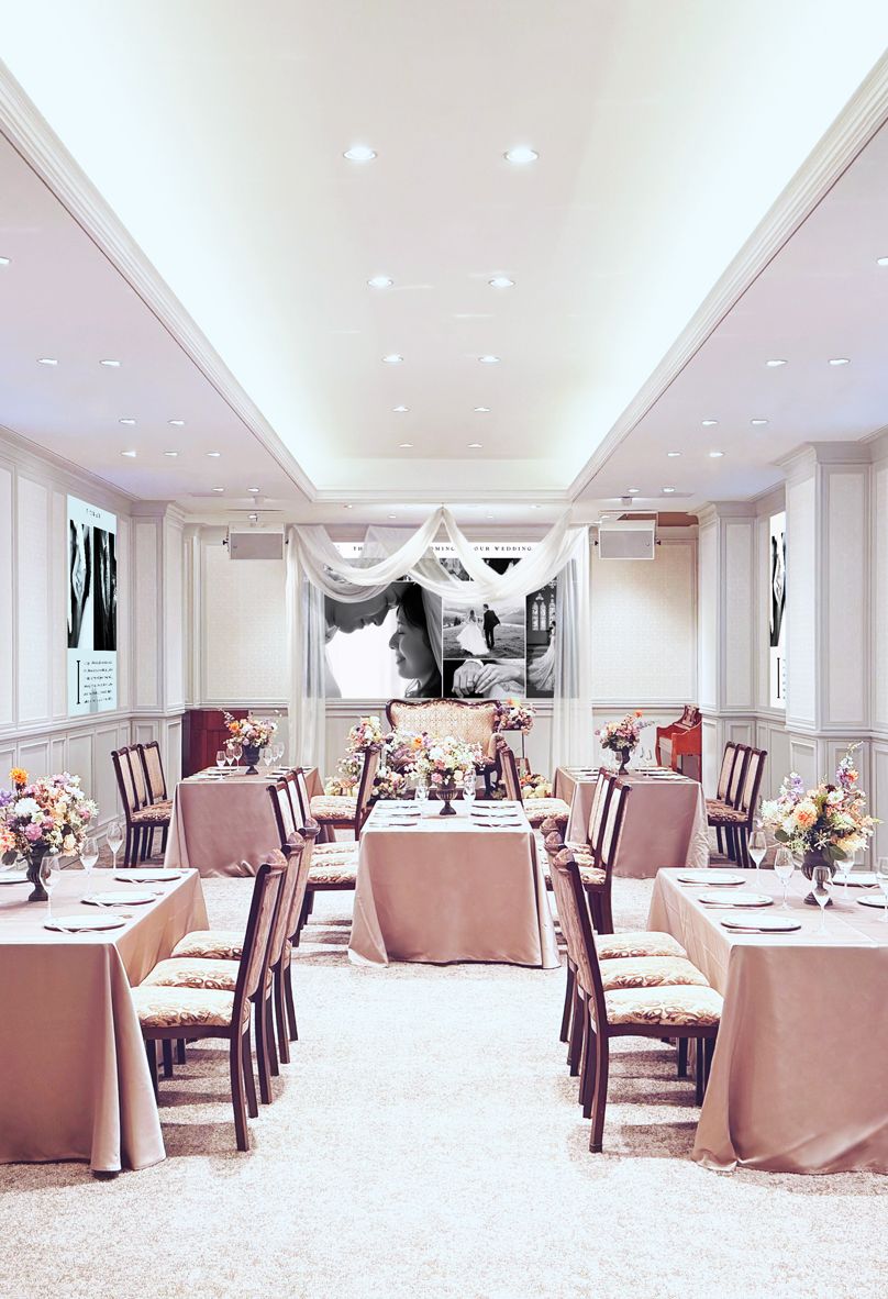 リニューアルした披露宴会場 THE BANQUET の全景